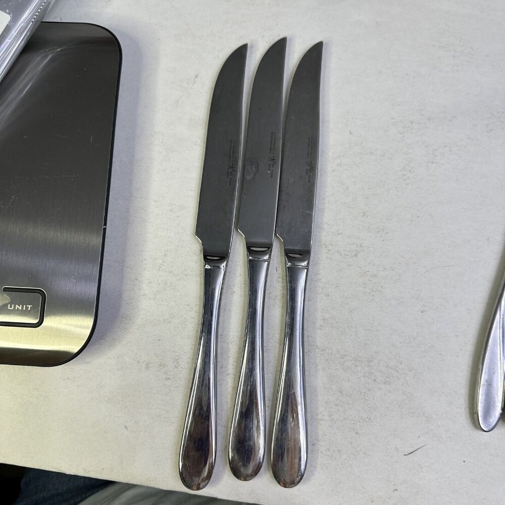 henckels dinner knives set of 3